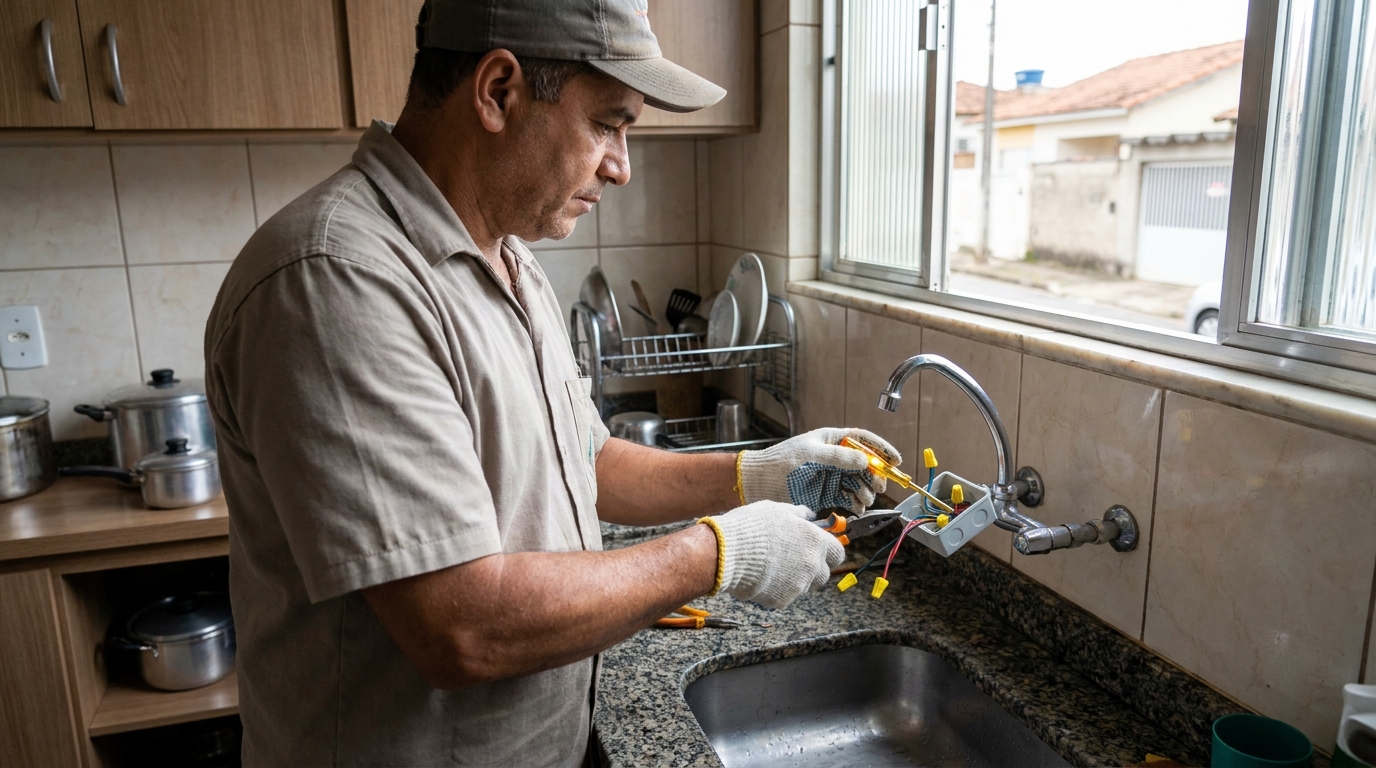 Adequação de Ponto Elétrico na Embrapa, Teresina‑PI
