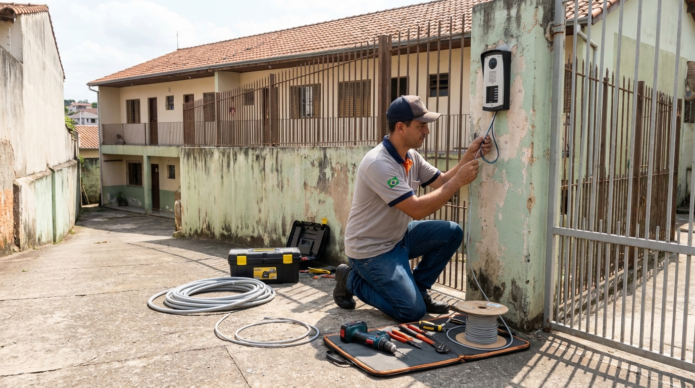 Instalação de Porteiro Eletrônico na Esplanada, Teresina‑PI