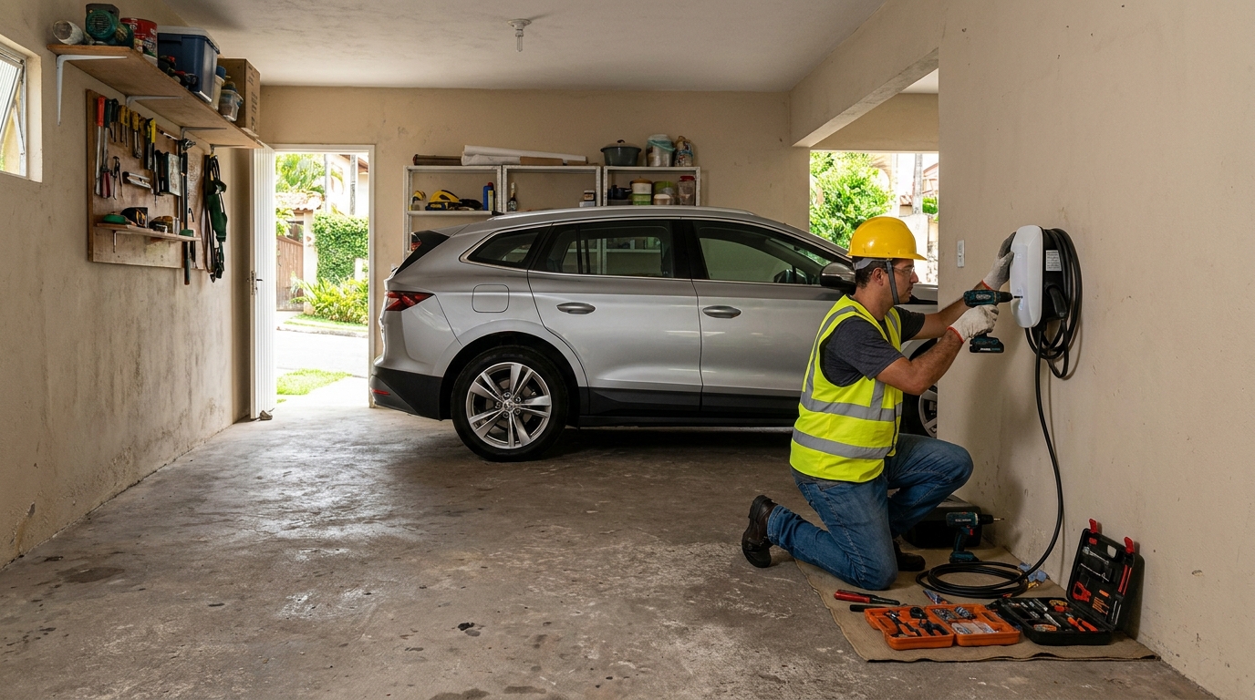 Instalação em Garagem ou Condomínio no Samapi, Teresina‑PI
